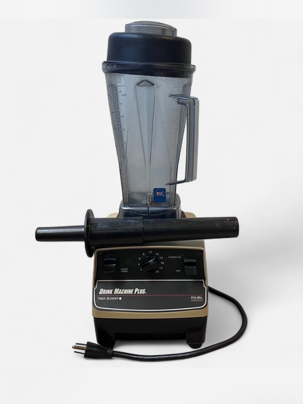 Vita-Mix Drink Machine Plus VM0100A Works Timer Blender With A Pulse Tamper